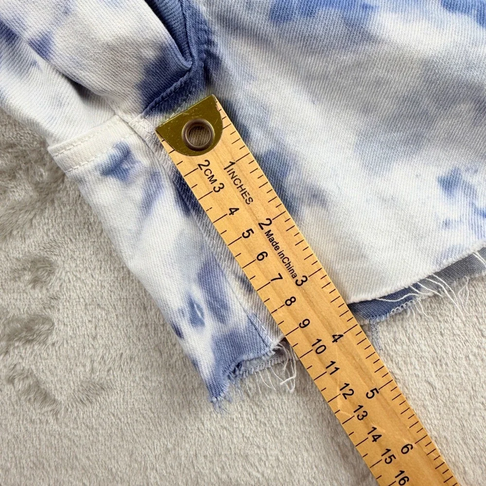 GAP Denim Women's Blue White Tie Dye High Rise 4